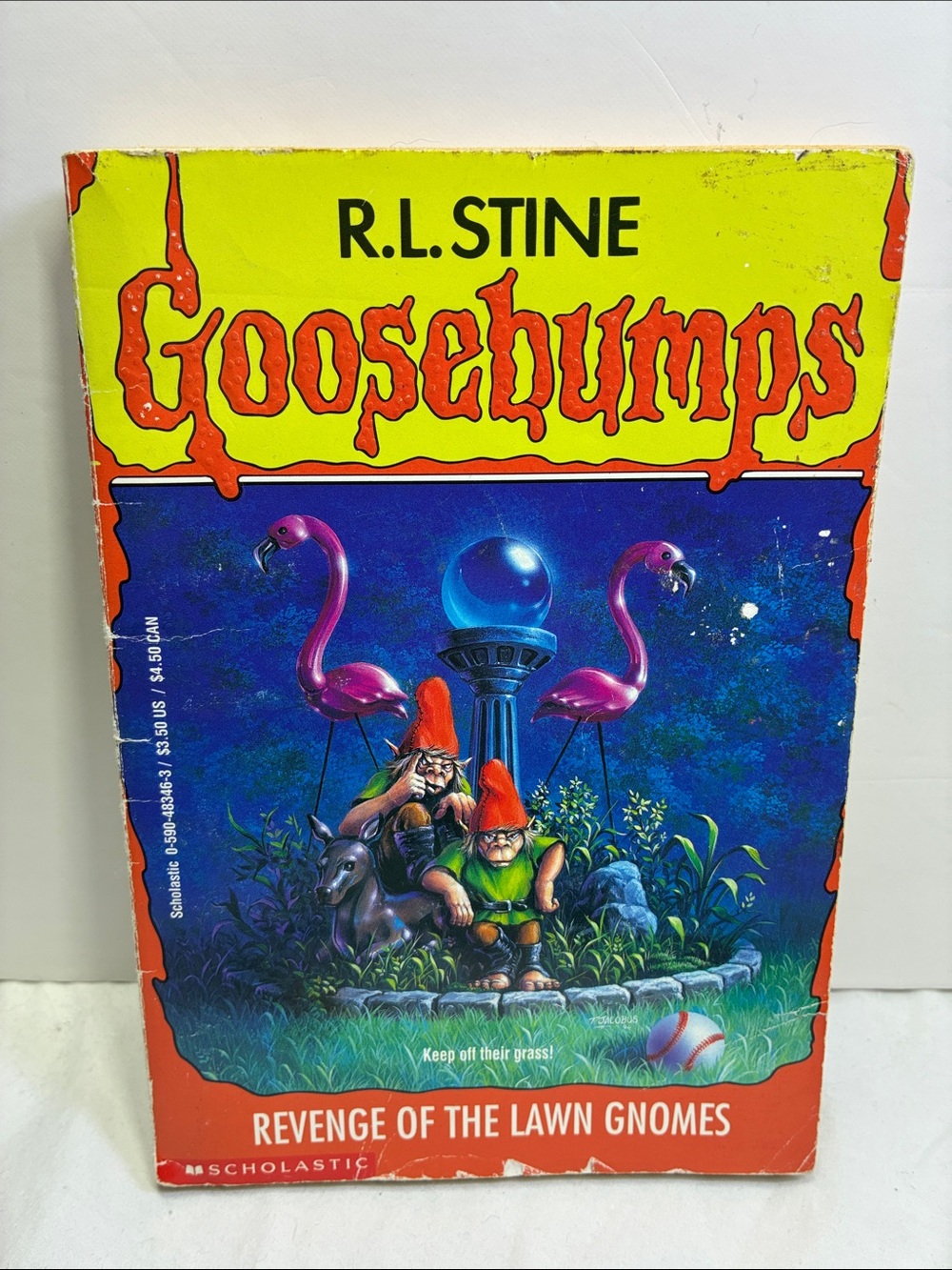 R. L. Stine Goosebumps #34 Revenge Of The Lawn Gnomes- 1995 1st Edition